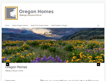 Tablet Screenshot of albanyoregonhomes.com